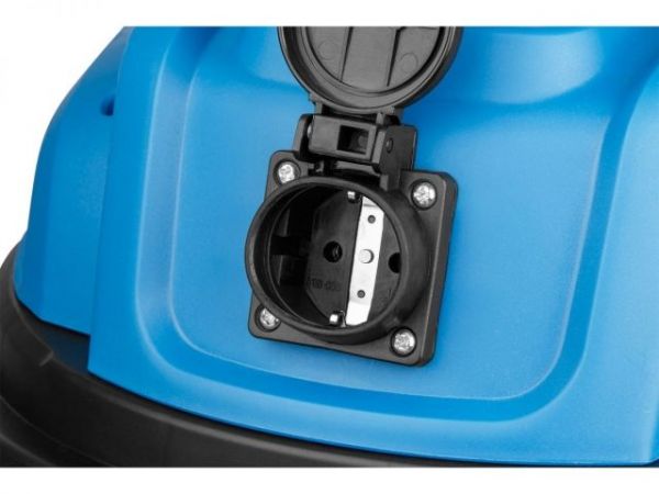 Пылесос BULL AS 6501 + аксессуары 2x1200 Вт, 70 л, 6м кабель, 5м шланг, HEPA(класс: L; очистка: мануальная; автовключение, розетка 2000 Вт - один двигатель, 1000 Вт - два двигат)