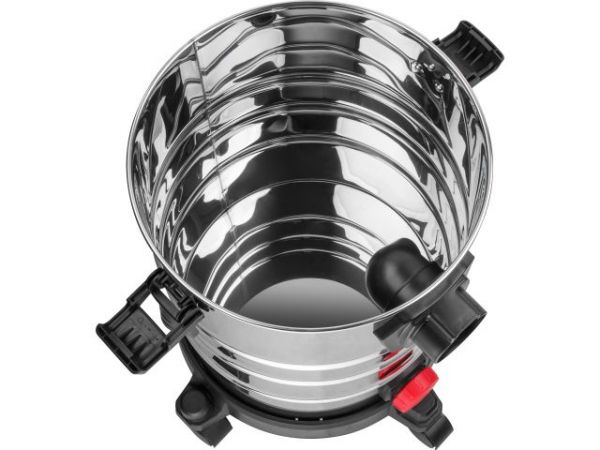 Пылесос строительный WORTEX VC 2515-1 WS 1400 Вт, 25 л, провод 4 м, шланг 3 м(c доп. розеткой, 35 мм диаметр шланга)