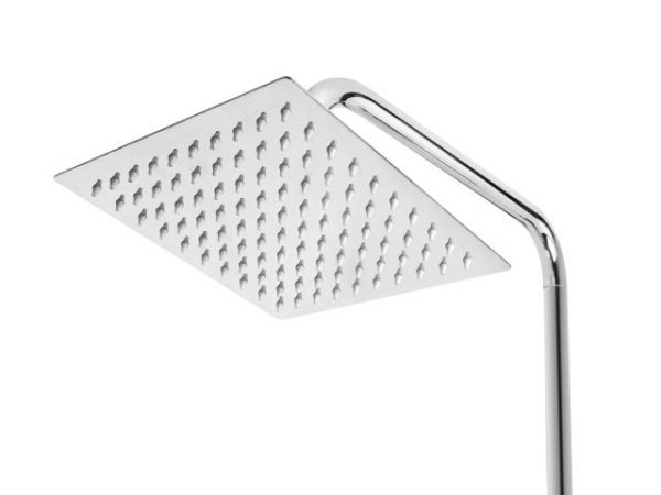 Душевая термостатическая система (Lt), серия THS хром, AV Engineering(Излива нет, тропически душ, лейка и шланг в комплекте)