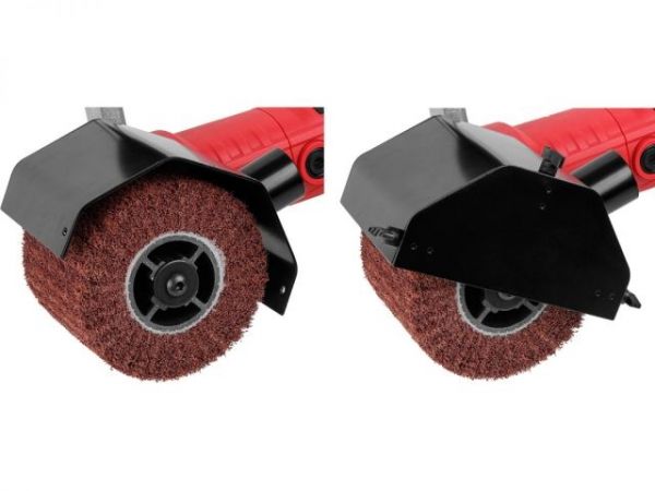 Щеточная шлифмашина WORTEX WS 1012 S в кор. 1300 Вт, 100х120 мм, 900-3200 об/мин(Регул. об., 2.5 кг)