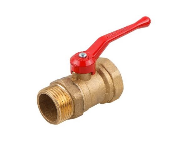 Кран шаровый стандарт. 3/4' нар.-вн. ручка PN1,6 МПа; 11Б27п7, Цветлит(ЦРБ0081)