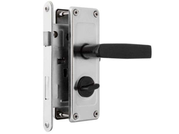 Замок врезной Зенит ЗВ4Д (никель)