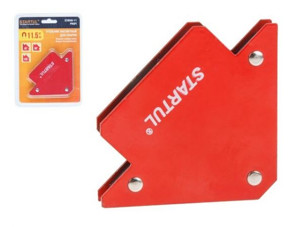 Угольник магнитный для сварки 11,5кг STARTUL PROFI (ST8500-11)(струбцина магнитная)