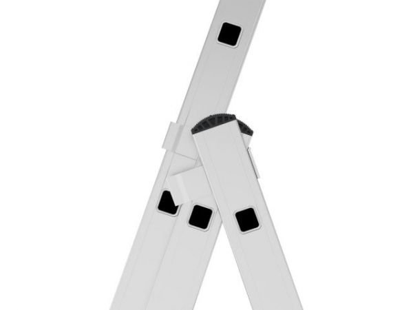 Лестница алюм. 3-х секц. 275/709/290см 3х11 ступ., 16,6кг PRO STARTUL (ST9942-11)