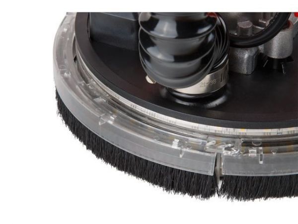 Шлифмашина для стен и потолков WORTEX DG 2260 в чем. с штангой, 600 Вт, 225 мм, LED, 600-1500 об/мин(600 Вт, 600-1500 об/мин, 225 мм, регул. об., подсветка LED, регул. об., требуется подключение к пыле)