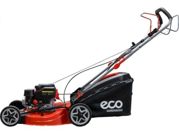 Газонокосилка бензиновая ECO LG-634 самоходная(4.0 л.с., шир. 46 см, самоходная, мульчир., стальн.корпус, травосборник 50 л)
