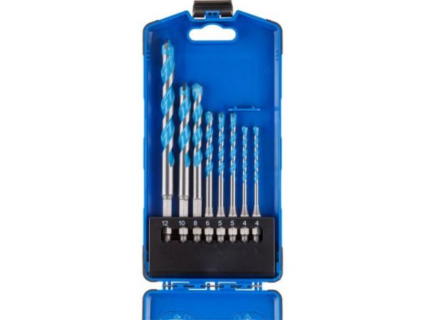 Набор сверл универсальных 8шт 4-12 мм MultiFunctional EXPERT STARTUL(победитовые, по мультиматериалам)