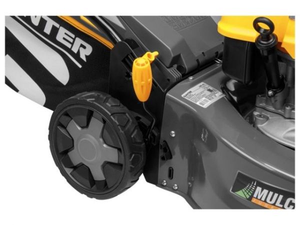 Газонокосилка бензиновая GUNTER LMB-420(4.0 л.с., шир. 42 см, ручной привод, стальн. корпус, травосборник 40 л)