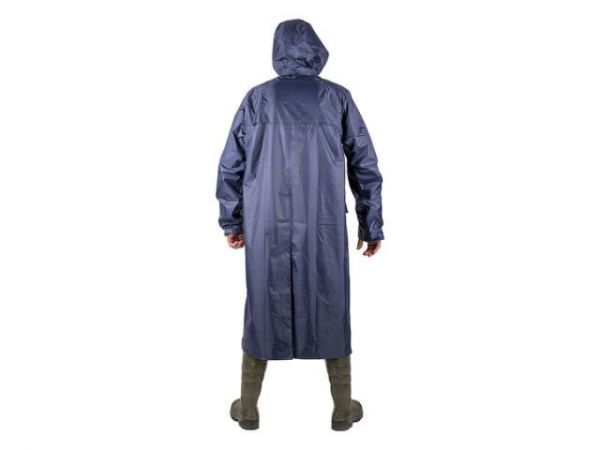 Плащ-дождевик ПВХ 'Тайфун'  р.52-54 рост 170-176 синий(синий)