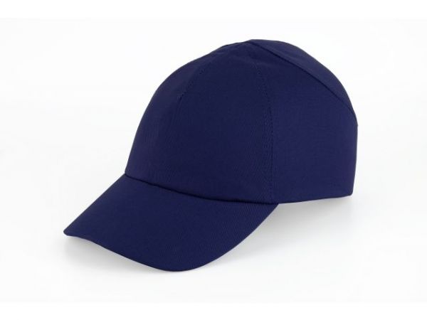 Каскетка защитная Стальной Тигр (удлин. козырек) синяя(козырек 70 мм)