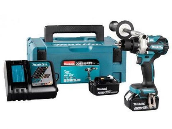 Дрель-шуруповерт MAKITA LXT DDF 486 RTJ в чем.