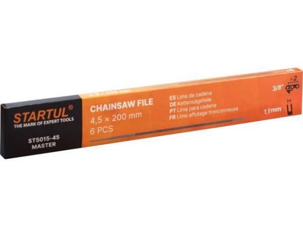 Напильник для заточки цепей ф 4.5 мм STARTUL MASTER (ST5015-45)(для цепей 3/8'х1,1 мм)