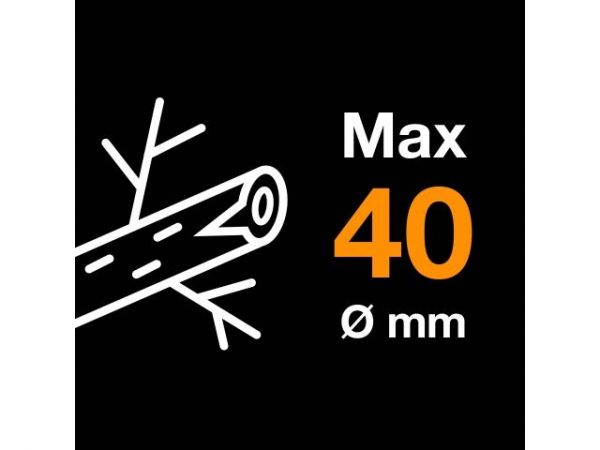 Сучкорез контактный L39 FISKARS SingleStep c загнутыми лезвиями большой