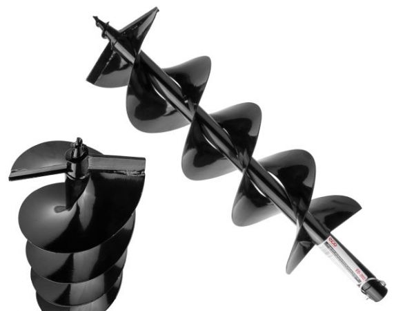 Бур почвенный ф200х800x20мм ECO ED-202(Двухзаходный)