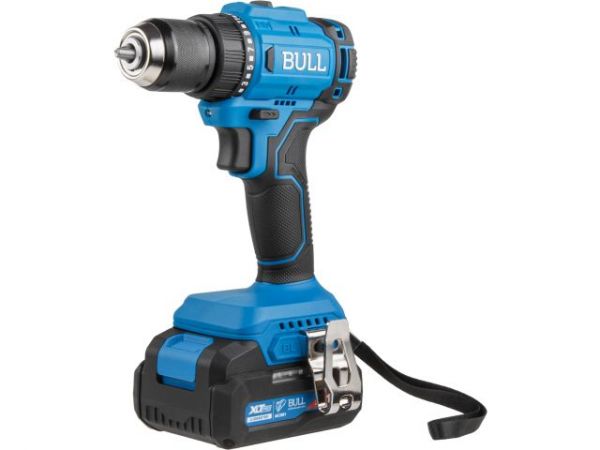 Дрель-шуруповерт BULL SR 1803 в чем. XLTpro БЕСЩЕТ., 2x2 А*ч, 18 В, 45 Н*м, БЗП 10 мм(шурупы до 10 мм)