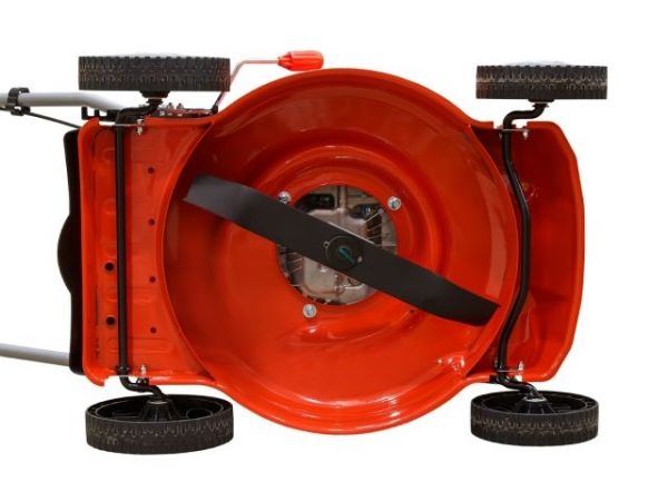 Газонокосилка бензиновая ECO LG-533(4.0 л.с., шир. 46 см, ручной привод, стальн. корпус, травосборник 60 л)