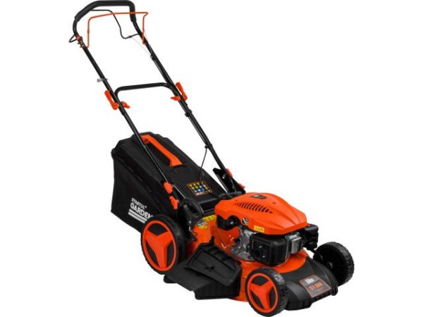 Газонокосилка бензиновая STARTUL GARDEN 51 SM самоходная(5,5 л.с., шир. 51 см, самоходная, мульчир., стальн. корпус, травосборник 70 л)