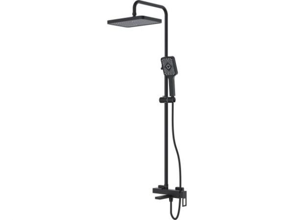 Душевая система (тип I) черный, серия 810 ECONOCE(Нет излива, лейка и шланг в комплекте)