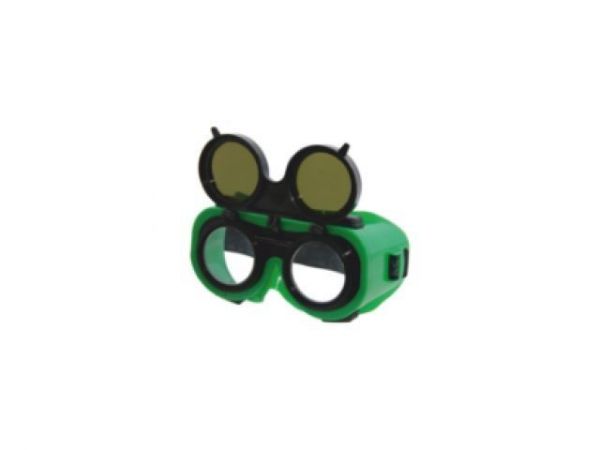 Очки закрытые СОМЗ ЗНД2-Г1 'Адмирал' PL(PL - ударопрочное стекло с зашитой от истирания и царапин, непрямая вентиляция, светофильтр - 5)