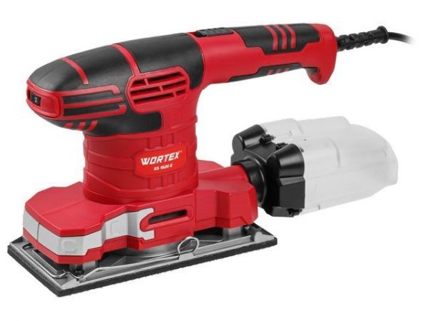 Виброшлифмашина WORTEX SS 1920 E в кор. 260 Вт, 90х187 мм, 6000-13000 кол/мин(крепление на липучке/скобах, 1,8 кг)