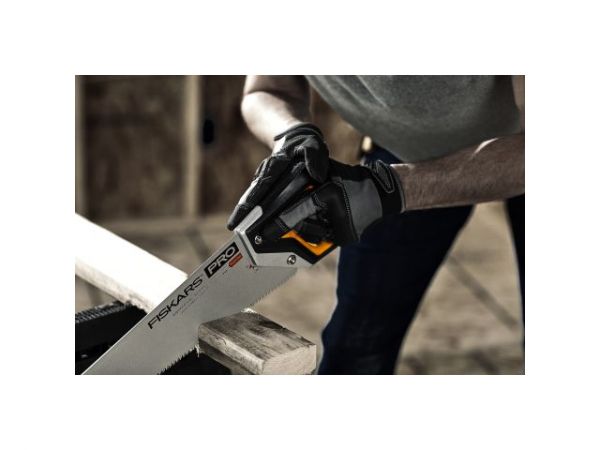 Ножовка по дереву PowerTooth 500мм 9 зубьев на дюйм FISKARS