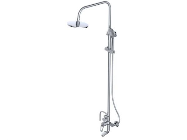 Душевая система (Lt) D35, серия URS AV Engineering(Короткий излив, длина 129 мм, лейка и шланг в комплекте, монолитный)