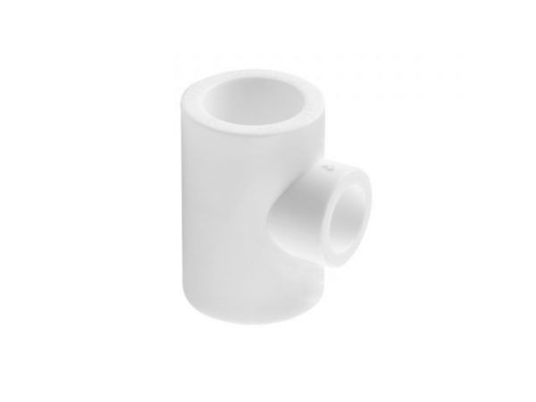 Тройник ПП ред. 25х20х25 бел. РТП