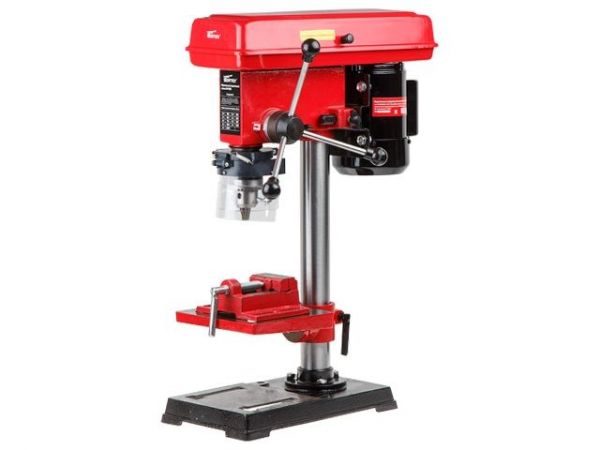 Станок вертикально-сверлильный WORTEX DB 1605 500 Вт, патрон 16 мм, 9 скор.(сверление в металле до 16 мм, 9 скор., тиски в комплекте)