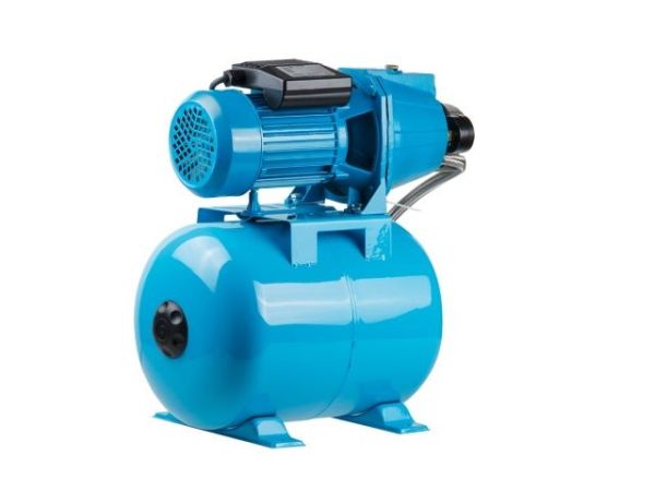 Станция водоснабжения автоматическая DGM BP-1500(1500 Вт, 3600 л/ч, 50 м, 5 бар макс, корпус насоса чугун, бак 24 л)