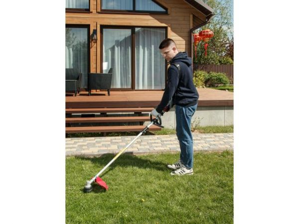 Триммер WORTEX TB 3036-1 ALL1 XLT SOLO БЕСЩЁТ.ДВИГ., 18В+18В, шир.скаш.340/255 мм леска/нож