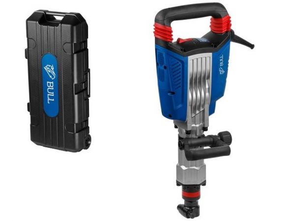 Отбойный молоток BULL SH 1501 1750 Вт, 45 Дж, HEX 30, конст. электр., 1600 уд/мин(вес 15 кг)