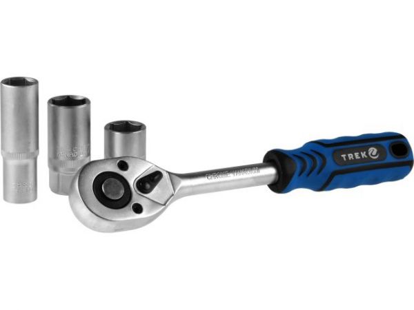 Набор головок и бит 94пр. TREK(1/4', 1/2', 6 граней)