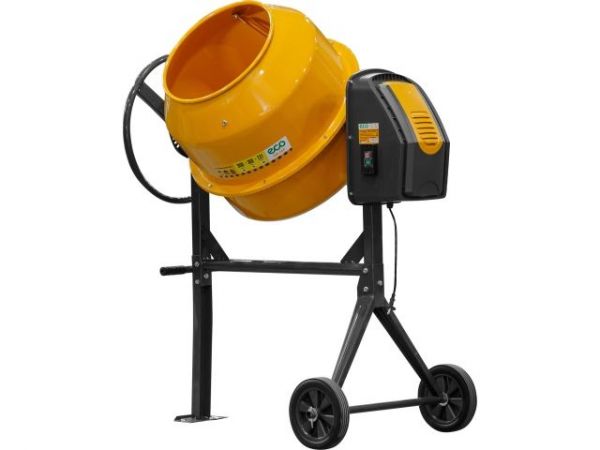 Бетоносмеситель ECO CM-180(объём 180/131 л, 900 Вт, 230 В, вес 48,4  кг)