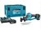 Сабельная пила MAKITA LXT DJR189RTJ в кейсе(18.0 В, 2 акк., 5.0 А/ч, Li-Ion, дерево до 255 мм, металл до 130 мм)