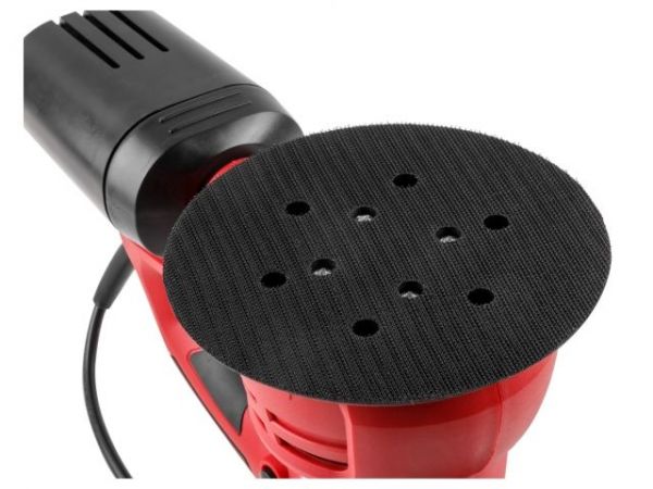 Эксцентриковая шлифмашина WORTEX RS 1250-1 AE в кор. 450 Вт, 150 мм, 5000-13000 об/мин(Амплитуда колебаний 2 мм, регул. об.)