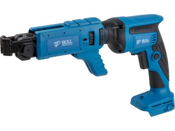 Ленточный шуруповерт BULL CAS 1844 в кор. SOLO, XLTpro, БЕСЩЕТ., 18 В, 4500 об/мин, 57 мм(Саморезы до 57 мм)