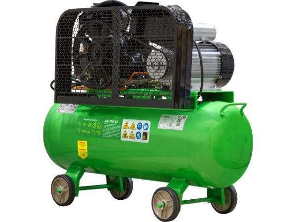Компрессор ECO AE-705-B1 ременной(380 л/мин, 8 атм, ременной, масляный, ресив. 70 л, 220 В, 2.20 кВт)