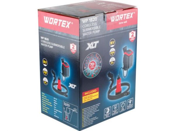 Насос погружной WORTEX WP 1820 ALL1 XLT SOLO(2000 л/час; высота напора до 20 м.)