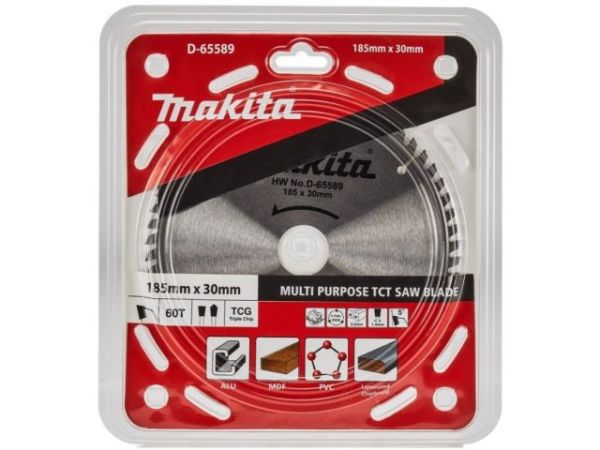 Диск пильный 185х30 мм 60 зуб. универсальный MAKITA