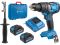 Дрель-шуруповерт BULL SR 1805 в чем. XLTpro, 2х4 А*ч, БЕСЩЕТ., 18 В, 120 Н*м, БЗП(мет.) 13 мм(Доп. функции: Ударное сверление, 'AntiKickback', режим 'TURBO')