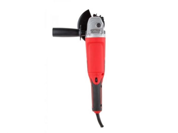 Одноручная углошлифмашина WORTEX AG 1213 в кор. 1250 Вт, 125 мм, 0-11000 об/мин(рег. об., пылезащита двигателя и подшипника, удлинённая рукоятка)