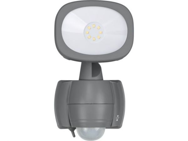 Прожектор светодиодный c датчиком движ. 440Лм 5000К IP44 LUFOS Brennenstuhl(батарейки 3x LR14/C/Baby в комплекте)