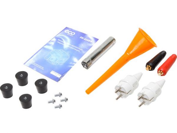 Электростанция сварочная ECO PE-210RWI(инверторный, 5.5 кВт, 230 В, бак 15.0 л, вес 39,5 кг, для сварки постоянным током, 20А - 210А)