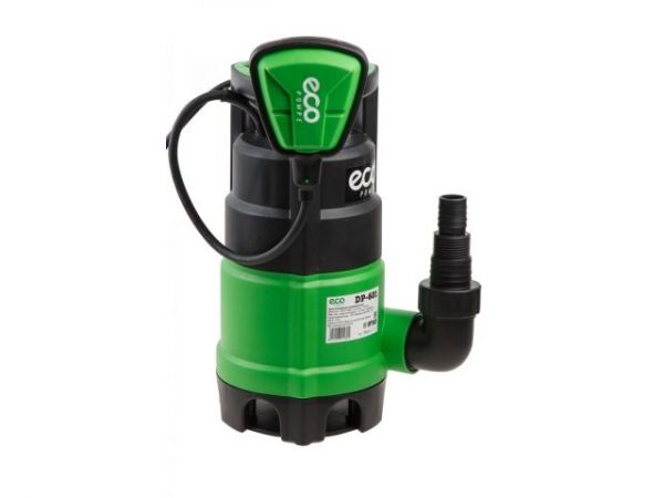 Насос погружной для загрязненной воды ECO DP-601, 600 Вт(600 Вт, 10500 л/ч, 7 м)