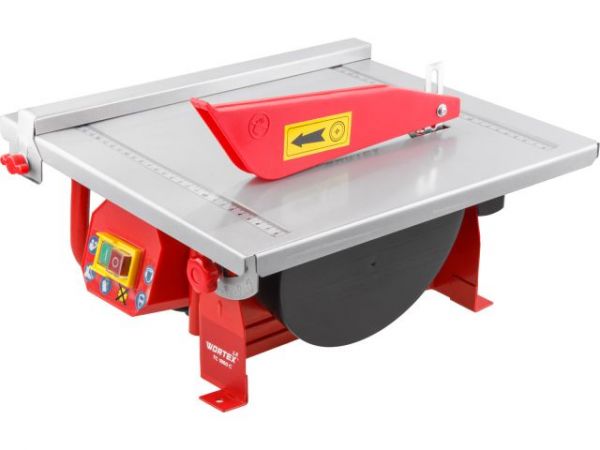 Плиткорез электрический WORTEX LX TC 1860 C в кор. 600 Вт,180 мм, 2800 об. мин., глубина до 34 мм(стол 330x360 мм, водная система охлаждения)