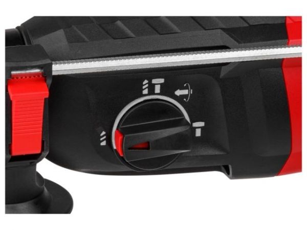 Перфоратор WORTEX RH 2829 в чем. + (2 зубила, 3 сверла) 900 Вт, 3.2 Дж, 28 мм, 4 режима, SDS-plus, Б(вес 3.4 кг)