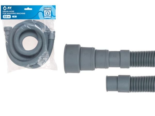 Шланг сливной для стиральной машины 3,5 ПЭ, AV Engineering