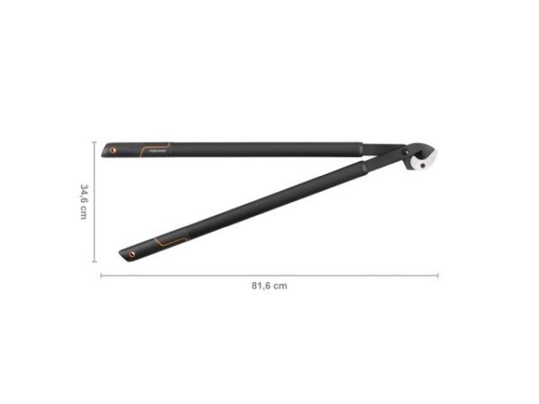 Сучкорез контактный L39 FISKARS SingleStep c загнутыми лезвиями большой