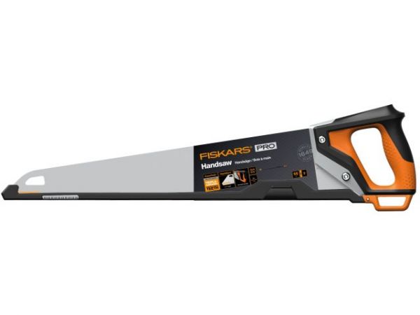 Ножовка по дереву PowerTooth 550мм 9 зубьев на дюйм FISKARS