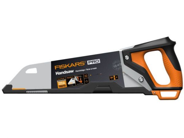 Ножовка по дереву PowerTooth 380мм 9 зубьев на дюйм FISKARS